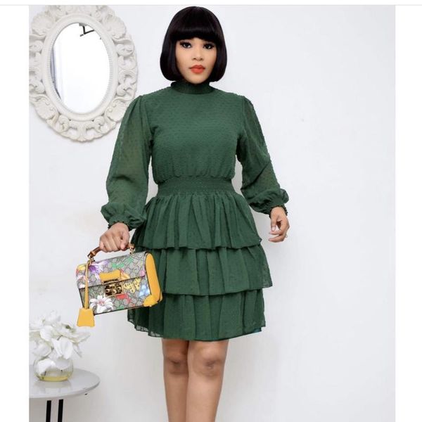 casual dresses women elegant cake dress long mesh sleeve high collar mini office lady outfit fashion summer fall female clothing 2xl, Black;gray
casual dresses women elegant cake dress long mesh sleeve high collar mini office lady outfit fashion summer fall female clothing 2xl, Black;gray