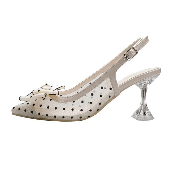 sandals plus size 35-42 pointed toe sweet dot kitten thin heel women shoes 2021 spring summer high heels slingback, Black
sandals plus size 35-42 pointed toe sweet dot kitten thin heel women shoes 2021 spring summer high heels slingback, Black
