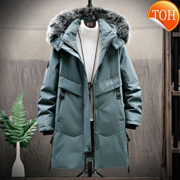 2021 new winter mens windbreaker men down faux fur hooded jacket hoodie coat long warm overcoat male outwear oversize, Black
2021 new winter mens windbreaker men down faux fur hooded jacket hoodie coat long warm overcoat male outwear oversize, Black