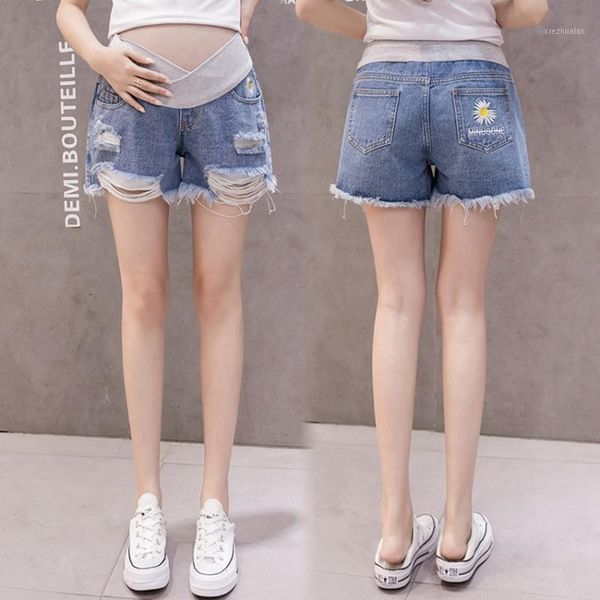 maternity bottoms pregnant women's denim shorts loose ultra-thin outer wear summer a-line wide-leg little daisy stomach lift pants1, White
maternity bottoms pregnant women's denim shorts loose ultra-thin outer wear summer a-line wide-leg little daisy stomach lift pants1, White