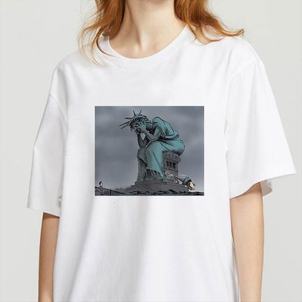 the statue of liberty womens t shirt printed cartoon cute fun ulzzang kawaii harajuku female korean clothing femme, White
the statue of liberty womens t shirt printed cartoon cute fun ulzzang kawaii harajuku female korean clothing femme, White