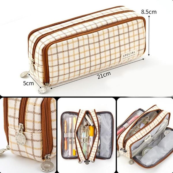 pencil bags premium canvas pouch portable cosmetic 3 compartments pen case mesh pockets 8 slots travel storag drop
pencil bags premium canvas pouch portable cosmetic 3 compartments pen case mesh pockets 8 slots travel storag drop