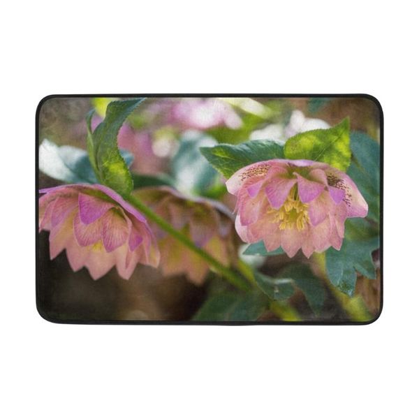 bath mats pinkish purple flower printed bathroom mat for toilet rug tub anti-slipping absorbent soft chenille
bath mats pinkish purple flower printed bathroom mat for toilet rug tub anti-slipping absorbent soft chenille