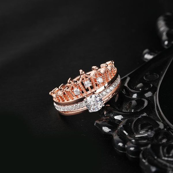 cluster rings fashion crown combination ring set round zircon two color is suitable for women's jewelry party decoration, Golden;silver
cluster rings fashion crown combination ring set round zircon two color is suitable for women's jewelry party decoration, Golden;silver