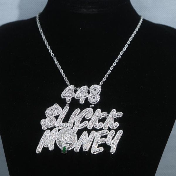 chains iced out men boy hip hop necklace with cz paved letter lickk money pendant wholesale punk heavy big charm jewelry, Silver
chains iced out men boy hip hop necklace with cz paved letter lickk money pendant wholesale punk heavy big charm jewelry, Silver