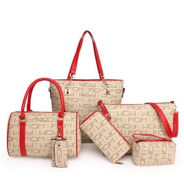 2021 pu leather set women bags ladies designer luxury handbags 6 pieces women shoulder bag messenger handbag purse totes bags
2021 pu leather set women bags ladies designer luxury handbags 6 pieces women shoulder bag messenger handbag purse totes bags