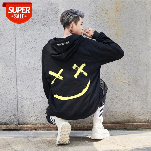18ss retro devil hip-hop smiley face hoodie jacket men and women loose couple hooded sweater #yi92, Black
18ss retro devil hip-hop smiley face hoodie jacket men and women loose couple hooded sweater #yi92, Black