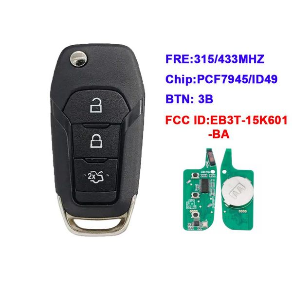alarm systems xnrkey flip remote key fob 3 buttons 315/433mhz n5fa08taa id49 for ford s-max galaxy 2 7 explorer ranger mondeo eb3t15k601ba
alarm systems xnrkey flip remote key fob 3 buttons 315/433mhz n5fa08taa id49 for ford s-max galaxy 2 7 explorer ranger mondeo eb3t15k601ba