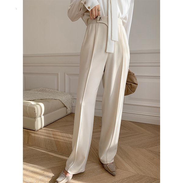 close spring casual pure color high waist women beigestright female trousers outwear long pants xyn2, Black;white
close spring casual pure color high waist women beigestright female trousers outwear long pants xyn2, Black;white