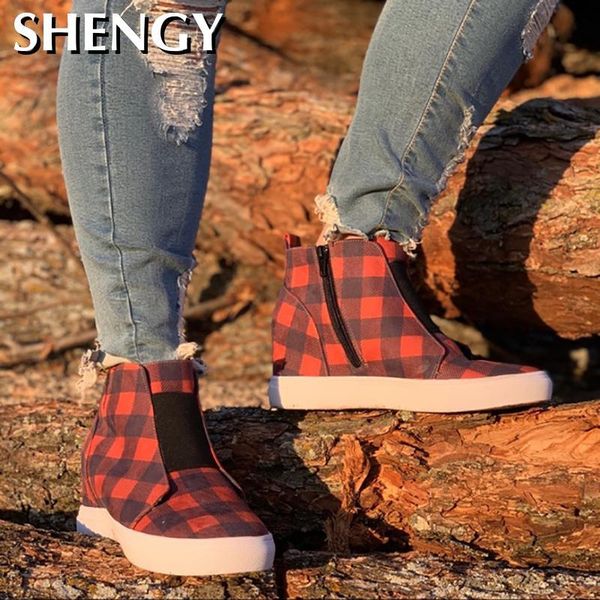 dress shoes shengy women boots striped canvas women's sneakers platform woman vulcanize female casual, Black
dress shoes shengy women boots striped canvas women's sneakers platform woman vulcanize female casual, Black