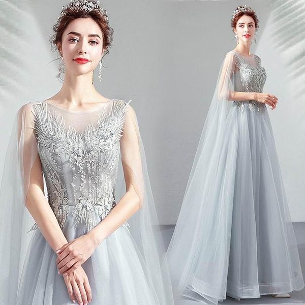 party dresses grey long sweat lady girl women princess bridesmaid banquet performance dress gown, White;black
party dresses grey long sweat lady girl women princess bridesmaid banquet performance dress gown, White;black