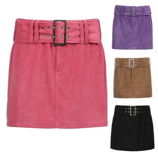 skirts women corduroy velvet low rise short mini a-line skirt with waist belt harajuku vintage solid color slim streetwear, Black
skirts women corduroy velvet low rise short mini a-line skirt with waist belt harajuku vintage solid color slim streetwear, Black