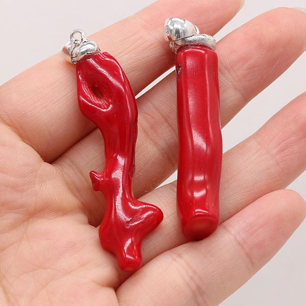charms selling natural red coral irregular branch pendant diy bracelet necklace jewelry accessories 10x30-12x50mm, Bronze;silver
charms selling natural red coral irregular branch pendant diy bracelet necklace jewelry accessories 10x30-12x50mm, Bronze;silver