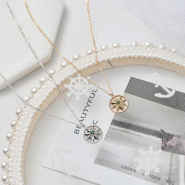 chains lucky compass ocs star shell necklace woman 100% 925 sterling silver nacklace jewellery clavicle chain pendant charms gift
chains lucky compass ocs star shell necklace woman 100% 925 sterling silver nacklace jewellery clavicle chain pendant charms gift