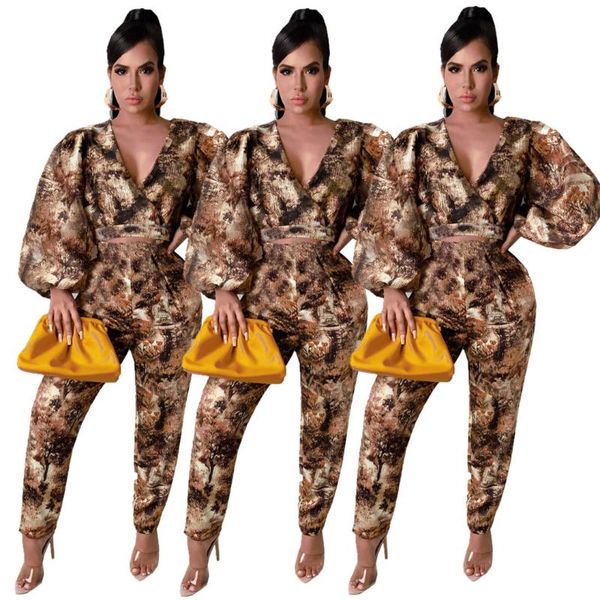 women's two piece pants autumn winter women sets fashion est deep v long sleeve printing bat + high waist tracksuit outfits party, White
women's two piece pants autumn winter women sets fashion est deep v long sleeve printing bat + high waist tracksuit outfits party, White