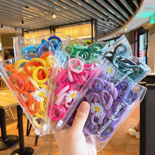 south korea hair accessories for girls candy small rubber elastic bands headband for children ponytail holder scrunchies pack 50, Slivery;white
south korea hair accessories for girls candy small rubber elastic bands headband for children ponytail holder scrunchies pack 50, Slivery;white