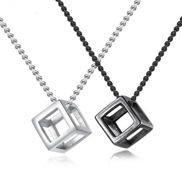 pendant necklaces industrial style punk cube shape hollow out necklace cool hip hop rock fashion jewelry men boy gifts accessories party, Silver
pendant necklaces industrial style punk cube shape hollow out necklace cool hip hop rock fashion jewelry men boy gifts accessories party, Silver
