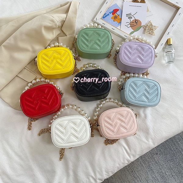 children designer princess handbag girls letter pearl mini messenger bags kids pu change purse girl chain single shoulder bags f064, Black
children designer princess handbag girls letter pearl mini messenger bags kids pu change purse girl chain single shoulder bags f064, Black