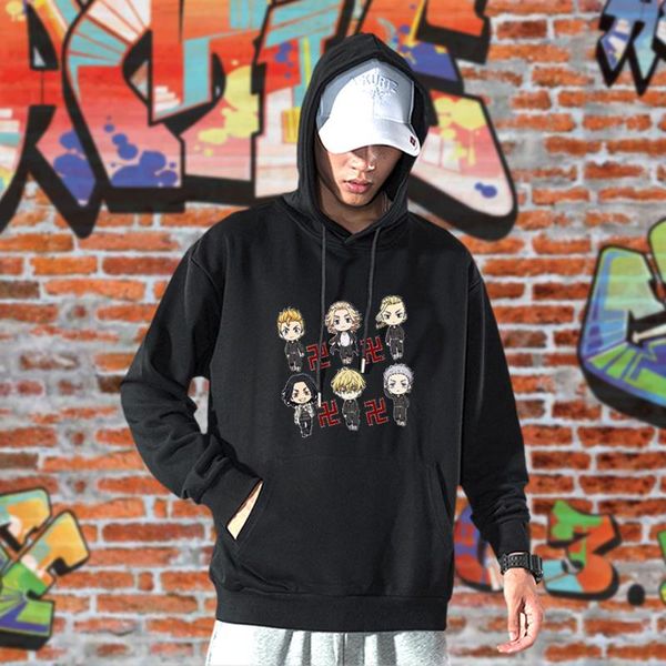 men's hoodies & sweatshirts anime hoodie tokyo revengers logo hip hop casual loose print graphic, Black
men's hoodies & sweatshirts anime hoodie tokyo revengers logo hip hop casual loose print graphic, Black