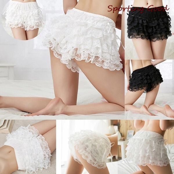 lace sporting pants women elastic waist lolita casual bow yoga bottoming culottes basic panties scanties underwear, White;red
lace sporting pants women elastic waist lolita casual bow yoga bottoming culottes basic panties scanties underwear, White;red
