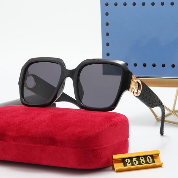 

designer fashion trend edition sunglasses 2580 men and women a variety of to choose from business casual style shape sunnies black framed sp, White;black