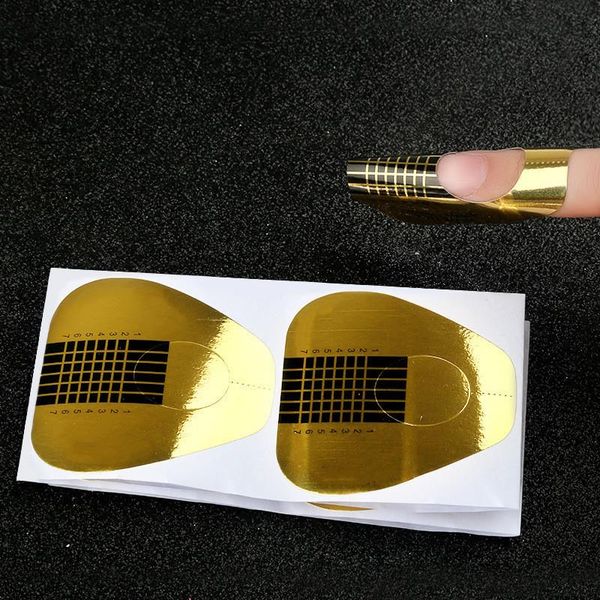 nail art kits 50pcs golden tips extension forms guide u horseshoe shaped acrylic uv gel diy tool for manicure
nail art kits 50pcs golden tips extension forms guide u horseshoe shaped acrylic uv gel diy tool for manicure