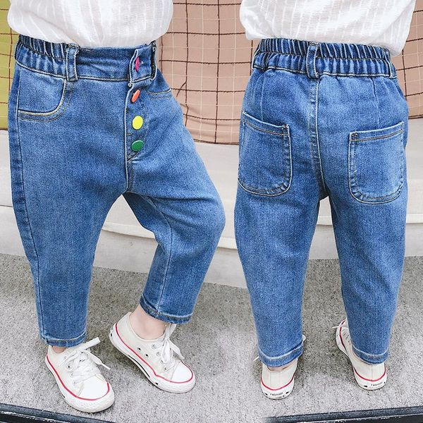 jeans drop spring autumn girls colourful buttons boys kids casual all-match denim pants 1-7y 1 2 3 4 5 6 year wholesale, Blue
jeans drop spring autumn girls colourful buttons boys kids casual all-match denim pants 1-7y 1 2 3 4 5 6 year wholesale, Blue