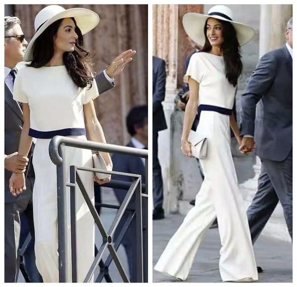 women's two piece pants women suit 2021 summer female star brand o-neck short sleeve sraight set, White
women's two piece pants women suit 2021 summer female star brand o-neck short sleeve sraight set, White