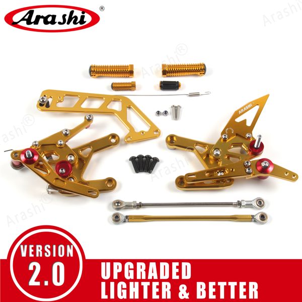 arashi ( version 2.0 ) adjustable rearsets footrests footpegs foot peg motorcycle accessories for yamaha mt-10 / fz-10 2016 - 2019 2017 2018
arashi ( version 2.0 ) adjustable rearsets footrests footpegs foot peg motorcycle accessories for yamaha mt-10 / fz-10 2016 - 2019 2017 2018