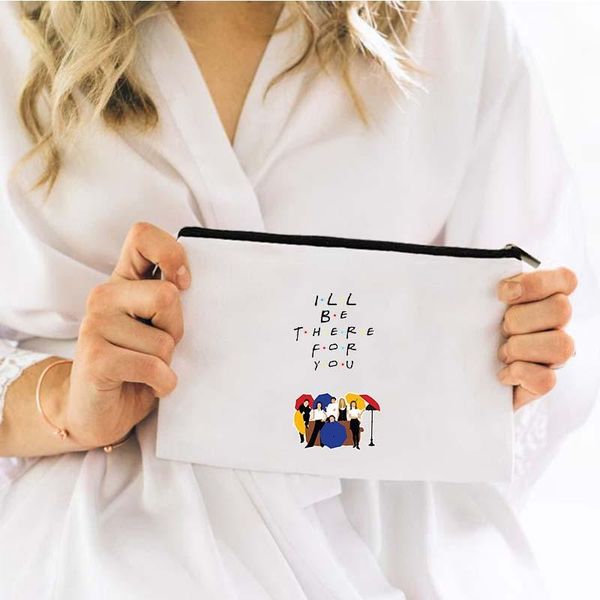 cosmetic bags & cases friends tv show bag for makeup women's travel mini pouch handbags woman storage make up organizer
cosmetic bags & cases friends tv show bag for makeup women's travel mini pouch handbags woman storage make up organizer