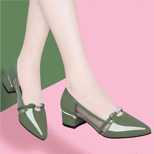dress shoes green patent leather retro pointed toe office fashion light non-slip low-heel women single mesh pumps ladies phzc, Black
dress shoes green patent leather retro pointed toe office fashion light non-slip low-heel women single mesh pumps ladies phzc, Black