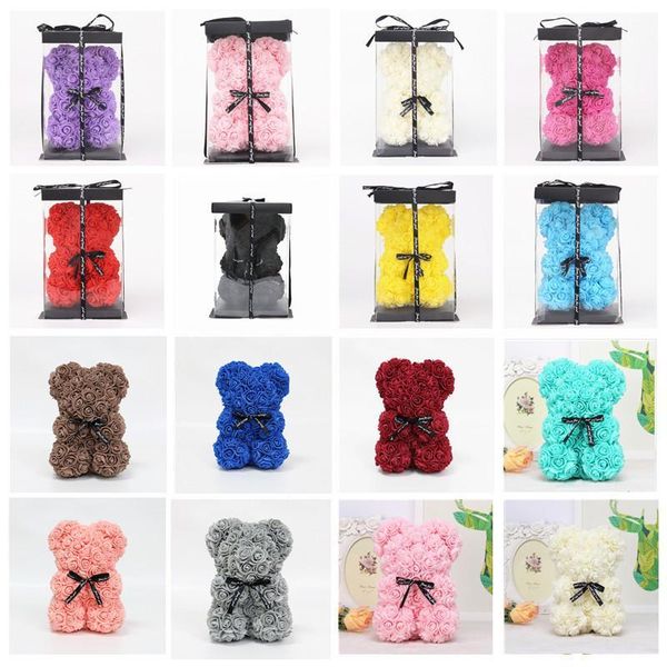 diy 25 cm teddy rose bear with box artificial pe flower bear rose valentine's day for girlfriend women wife mother's day gift
diy 25 cm teddy rose bear with box artificial pe flower bear rose valentine's day for girlfriend women wife mother's day gift