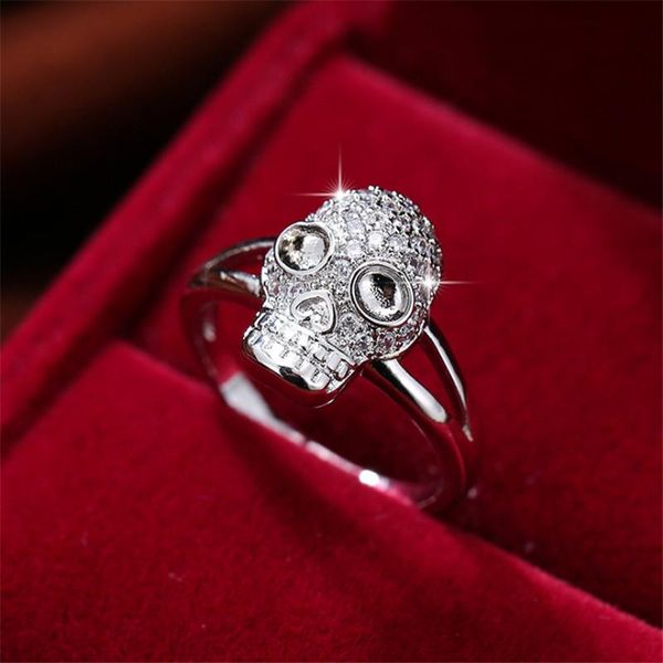 cluster rings blaike punk skull for women exquisite white zircon female ring 925 silver jewelry statement gifts, Golden;silver
cluster rings blaike punk skull for women exquisite white zircon female ring 925 silver jewelry statement gifts, Golden;silver