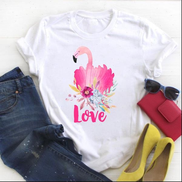 women flamingo flower love beach holiday print kawaii ladies t tee tshirt womens female shirt clothes graphic t shirt, White
women flamingo flower love beach holiday print kawaii ladies t tee tshirt womens female shirt clothes graphic t shirt, White