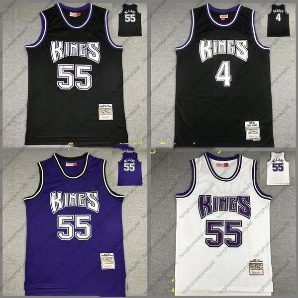 retro men basketball sacramentocity team chris 4 webber jason 55 williams mitchell&ness black blue 1998-99 hardwoods classic jersey, Black;red
retro men basketball sacramentocity team chris 4 webber jason 55 williams mitchell&ness black blue 1998-99 hardwoods classic jersey, Black;red