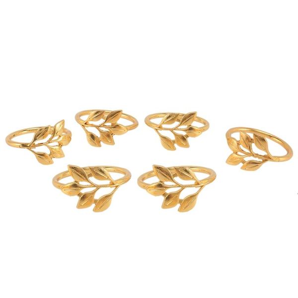 napkin rings 6pcs/lot el ring holder fall leaves buckle christmas wedding party gold circle dinner table decor
napkin rings 6pcs/lot el ring holder fall leaves buckle christmas wedding party gold circle dinner table decor