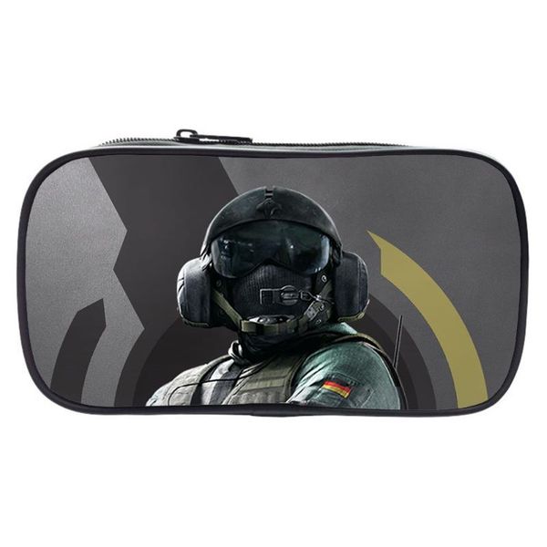 cosmetic bags & cases rainbow six siege pencil case boys girls box student fashion cartoons zipper pen kids stationery bag makeup
cosmetic bags & cases rainbow six siege pencil case boys girls box student fashion cartoons zipper pen kids stationery bag makeup