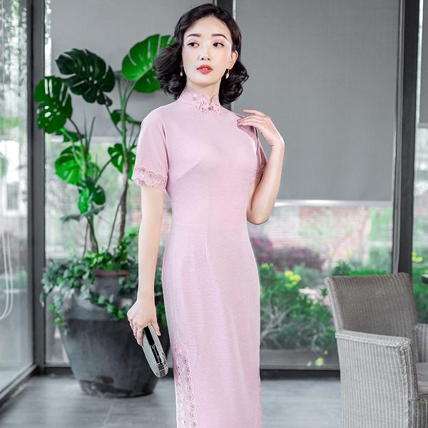 ethnic clothing from beauty, let the knitting modified long young breathable -style cheongsam qipao dress, Red
ethnic clothing from beauty, let the knitting modified long young breathable -style cheongsam qipao dress, Red