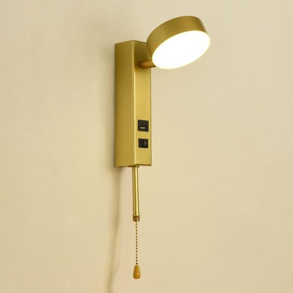 wall lamp post modern bedroom bedside simple nordic living room background with pull switch and usb charge interface
wall lamp post modern bedroom bedside simple nordic living room background with pull switch and usb charge interface