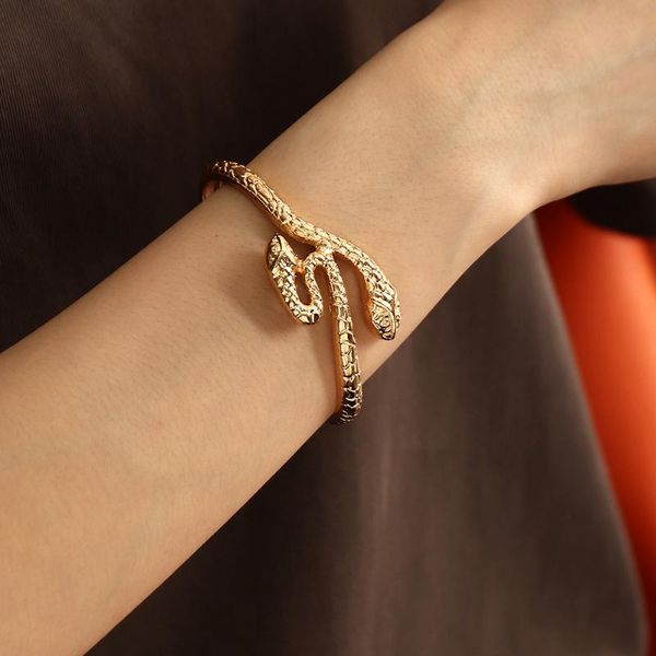 bangle uodcm golden zircon double headed snake bracelet retro s animals trend women opening couple rhinestone classic adjustable, Black
bangle uodcm golden zircon double headed snake bracelet retro s animals trend women opening couple rhinestone classic adjustable, Black