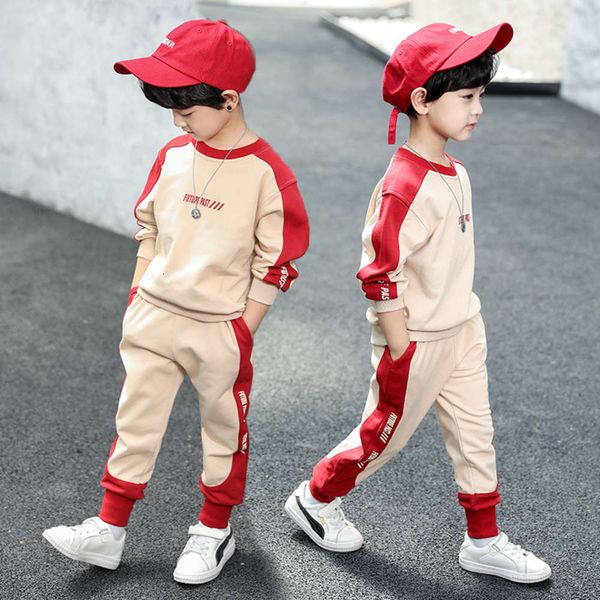 cuhk leisure sports fashion 2020 splicing foreign sle two piece set fashionable new children's clothing autumn boys' suit, White
cuhk leisure sports fashion 2020 splicing foreign sle two piece set fashionable new children's clothing autumn boys' suit, White