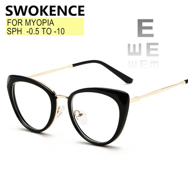 sunglasses filling prescription myopia glasses -0.5 to -10 women men cat eye anti blue ray nearsighted spectacles optical index f150, White;black
sunglasses filling prescription myopia glasses -0.5 to -10 women men cat eye anti blue ray nearsighted spectacles optical index f150, White;black