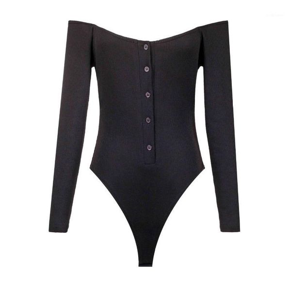 women's jumpsuits & rompers once cotton long sleeve women bodysuit 2021 autumn winter female off shoulder warm clothes slim fit fashion, Black;white
women's jumpsuits & rompers once cotton long sleeve women bodysuit 2021 autumn winter female off shoulder warm clothes slim fit fashion, Black;white