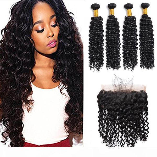 8a malaysian deep wave with closure 4 bundles with lace frontal closure piece 13x4 deep curly lace frontal with human hair bundle deals, Black;brown
8a malaysian deep wave with closure 4 bundles with lace frontal closure piece 13x4 deep curly lace frontal with human hair bundle deals, Black;brown
