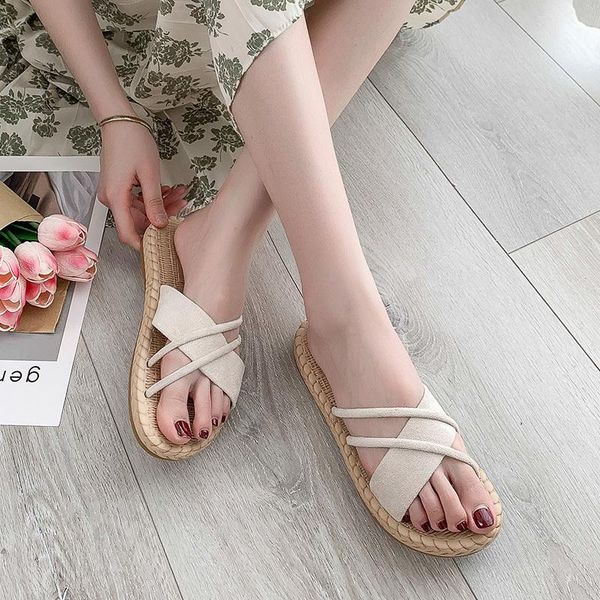 2021 new summer slippers women shoes cane indoor slippers dames straw outdoor flat beach women slipper slides casual shoes woman, Black
2021 new summer slippers women shoes cane indoor slippers dames straw outdoor flat beach women slipper slides casual shoes woman, Black