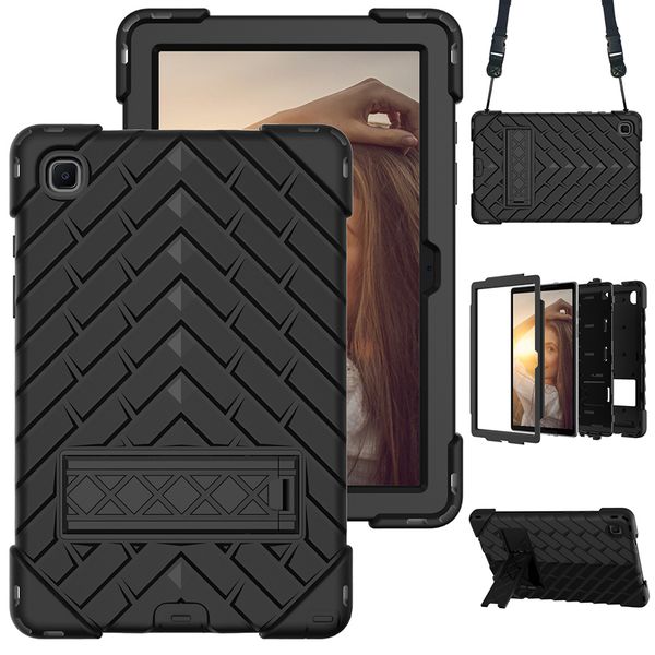 for samsung galaxy tab a7 shockproof cover t500 t505 silicone case with shoulder strap and kickstand
for samsung galaxy tab a7 shockproof cover t500 t505 silicone case with shoulder strap and kickstand