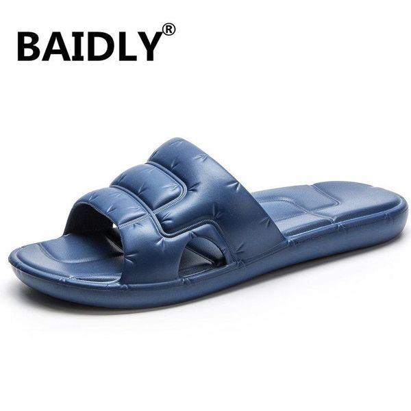 slippers shoes men solid color anti-slip men's flip flop shower slip on sandals home chinelo, Black
slippers shoes men solid color anti-slip men's flip flop shower slip on sandals home chinelo, Black
