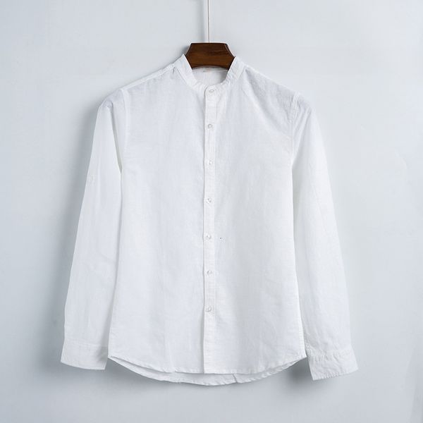 2021 new long sleeve men linen cotton mens fashion casual shirts male solid business shirt man camisa chemise cjgi, White
2021 new long sleeve men linen cotton mens fashion casual shirts male solid business shirt man camisa chemise cjgi, White