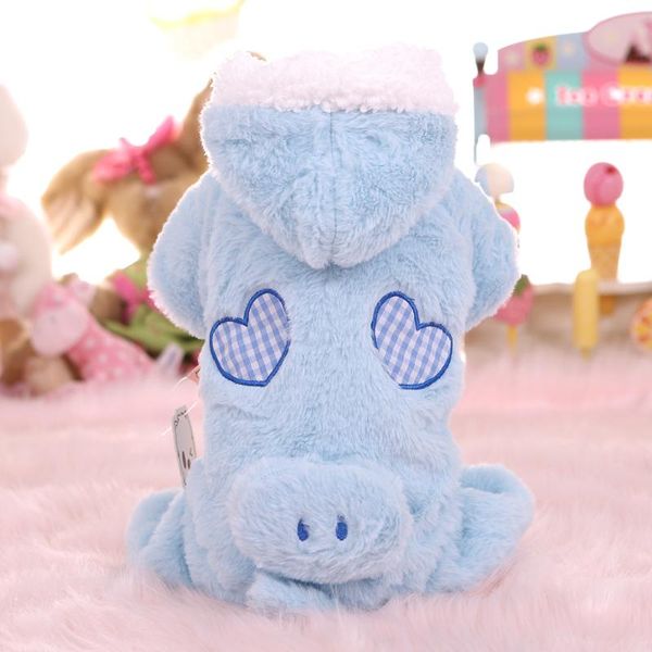 dog apparel autumn and winter jumpsuits with pigs picture shaped four-legged double-layer cotton jacket thick pink blue pet clothes
dog apparel autumn and winter jumpsuits with pigs picture shaped four-legged double-layer cotton jacket thick pink blue pet clothes