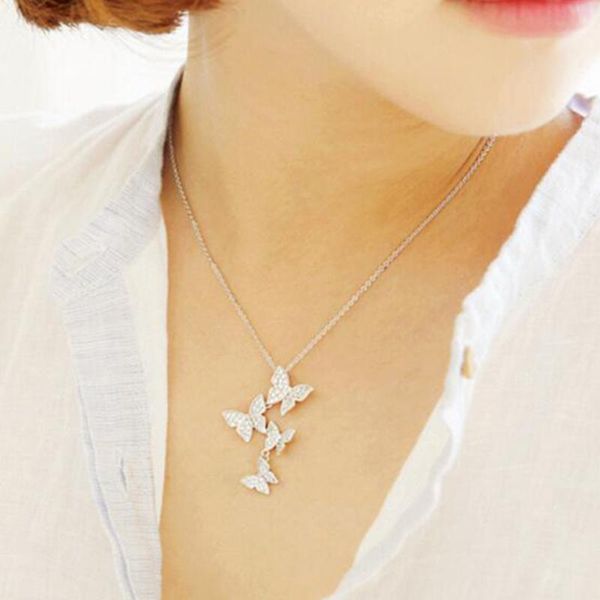pendant necklaces yiustar women multiple zircon butterfly & pendants for girls jewelry cz wedding choker necklace, Silver
pendant necklaces yiustar women multiple zircon butterfly & pendants for girls jewelry cz wedding choker necklace, Silver